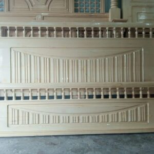 Premium Wooden Bed | Handcrafted Solid Wood Bed by Javeed Wood Work